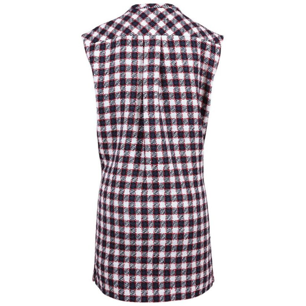 Gucci Sylvie Vichy Wool-Blend Mini Dress - Picture 2 of 4
